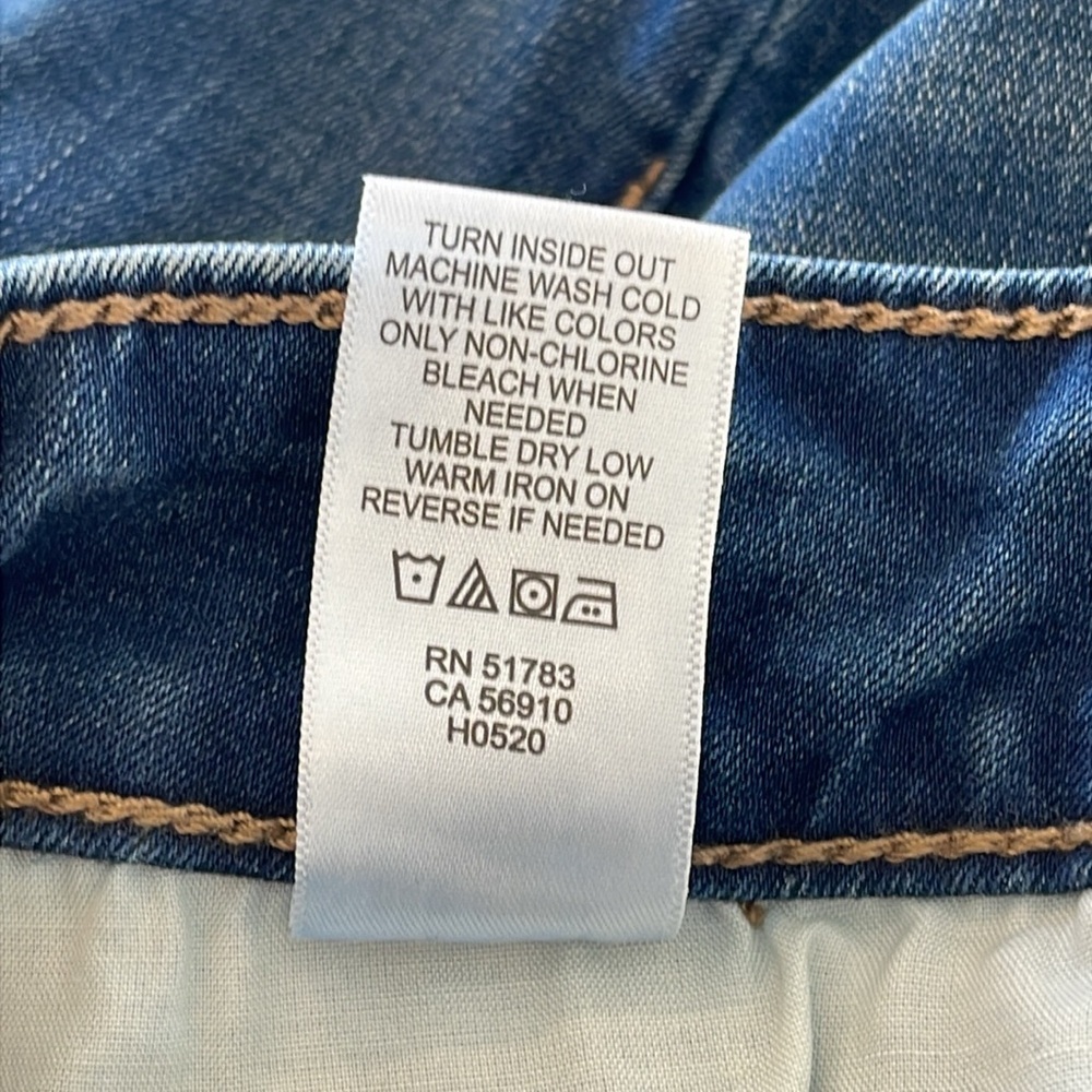 Maurices Mid-rise Blue Jean Size Small X-Long - Picture 6 of 12